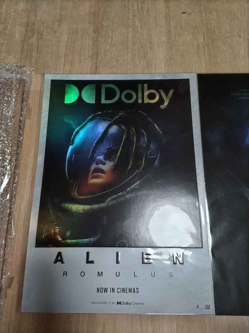 2枚セット　ポスター　エイリアン　ロムルス　映画　dolby