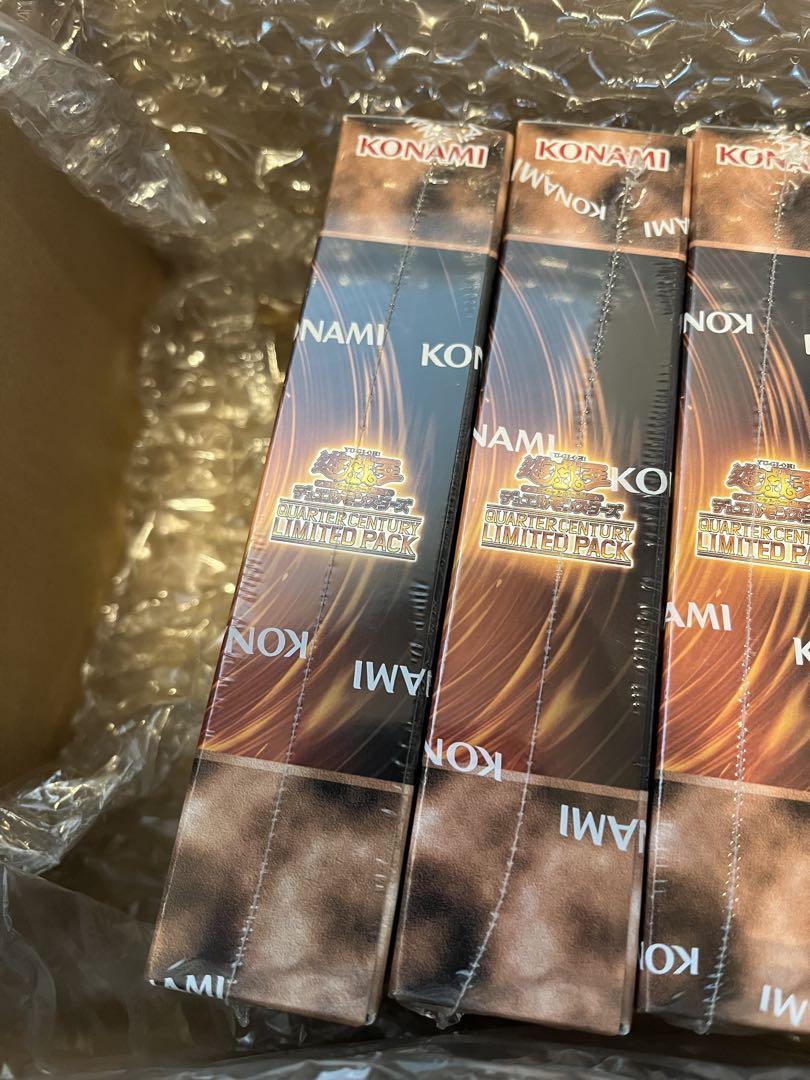 遊戯王 QUARTER CENTURY LIMITED PACK 5箱