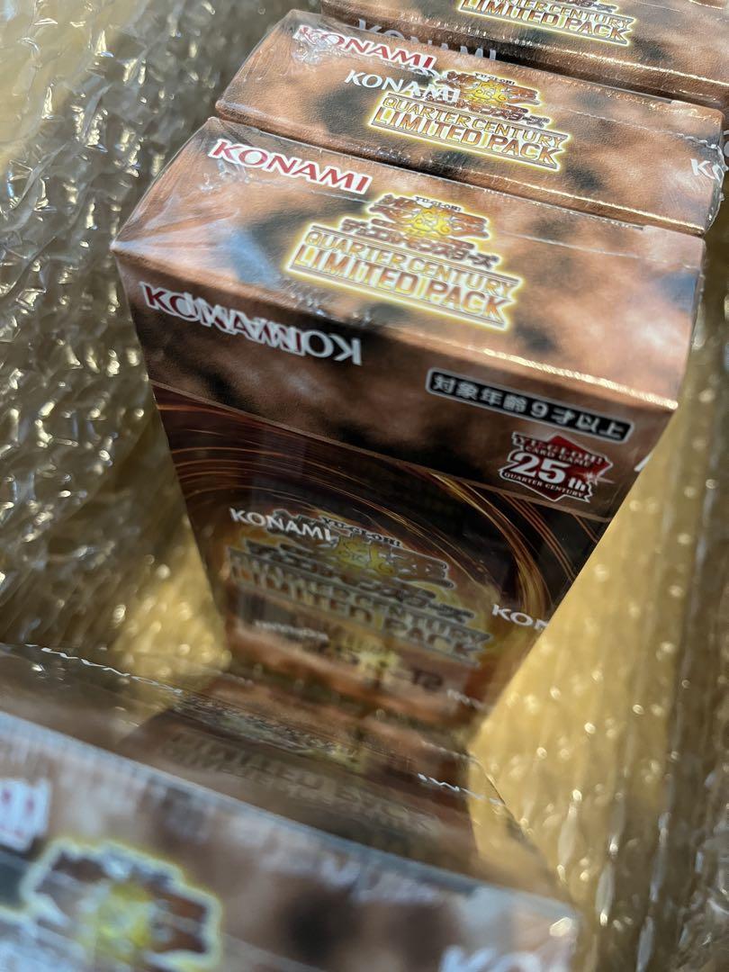 遊戯王 QUARTER CENTURY LIMITED PACK 5箱