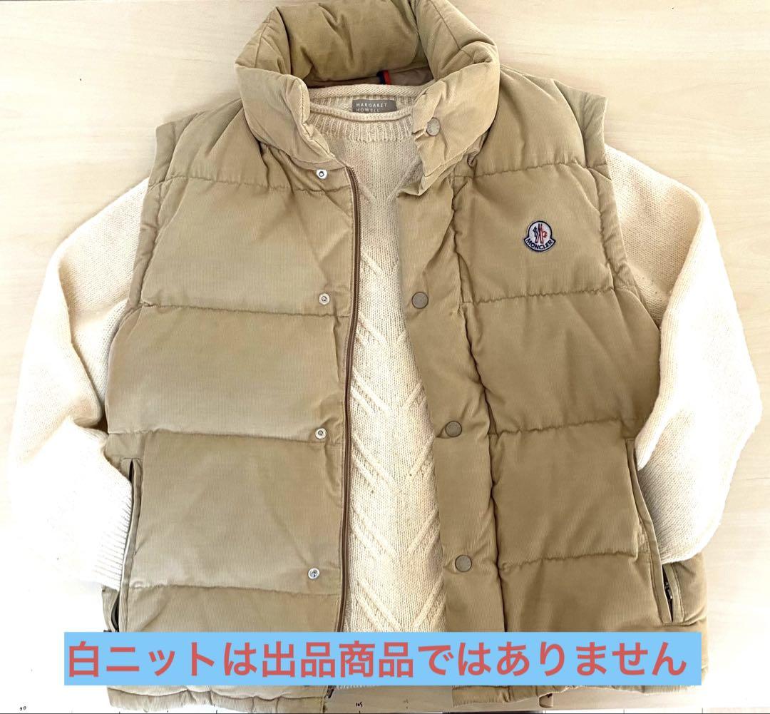 【Moncler モンクレール】ダウンベスト　コーデュロイ生地