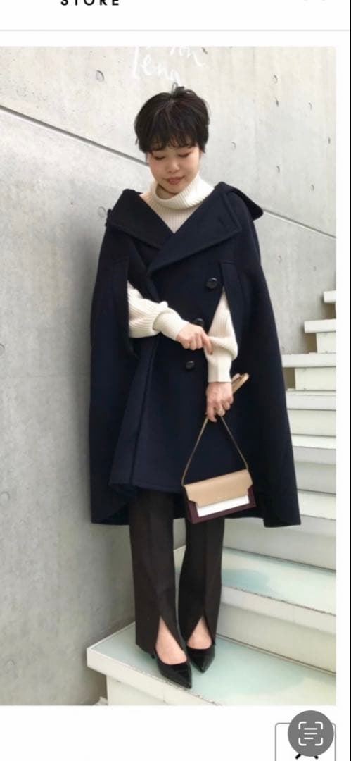 マディソンブルー MADISONBLUE ケープ Pコート ポンチョXS SS MADISON BLUE