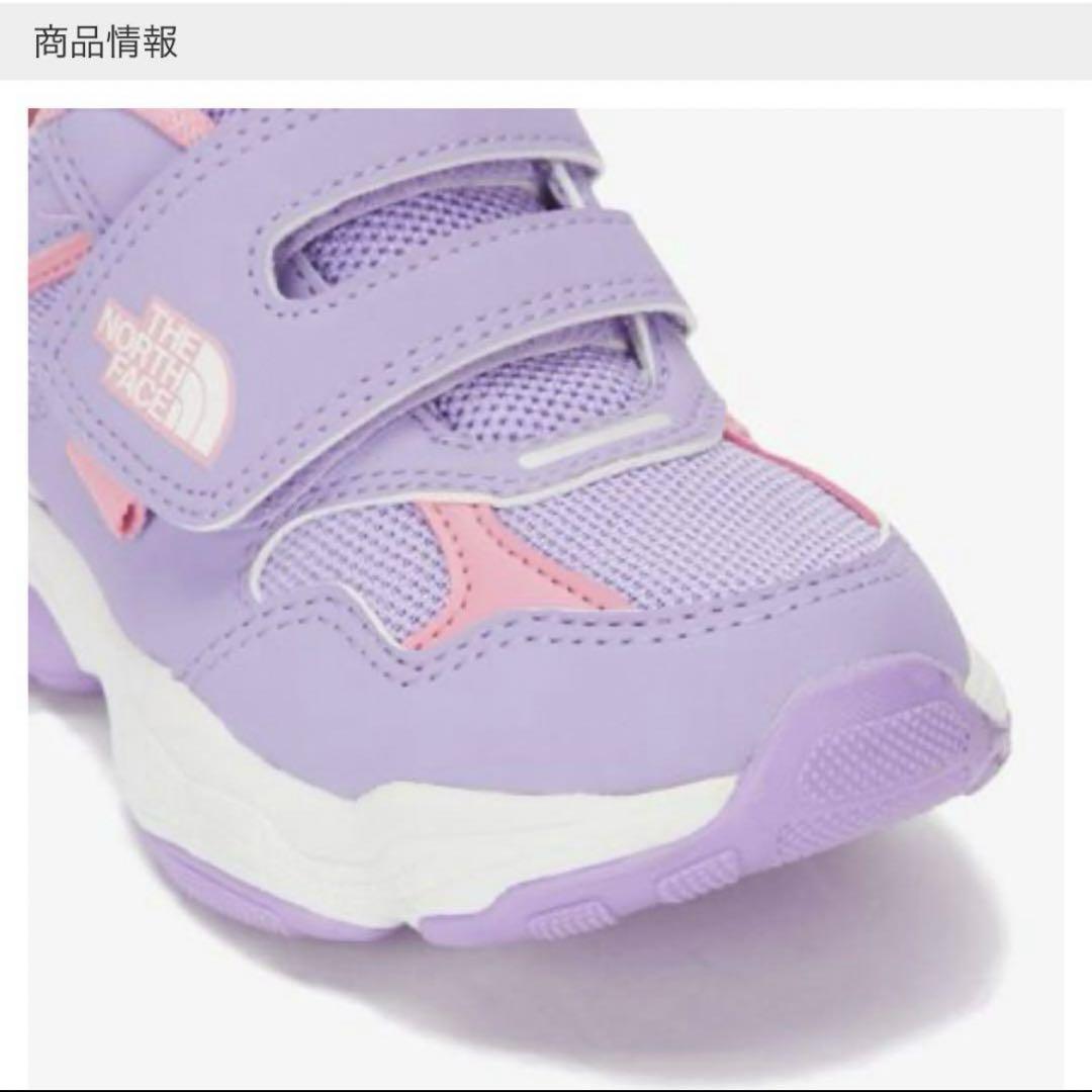 THE NORTH FACED ノースフェイス スニーカ 一女の子 19cm