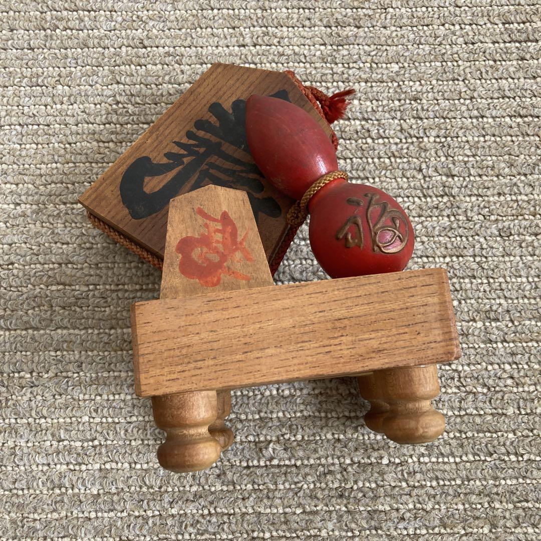 匿名配送　将棋　工芸品　オブジェ　置物　レトロ　当時物