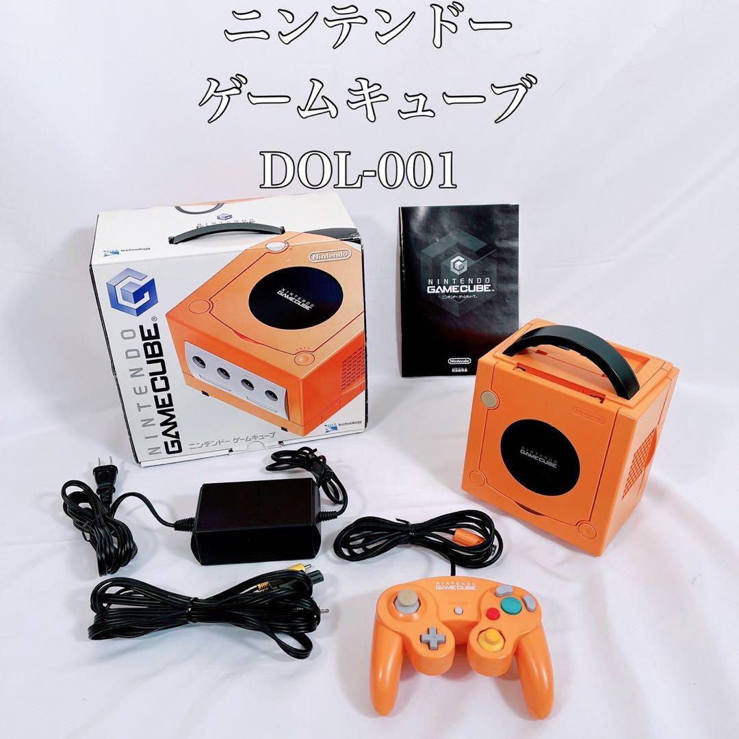 【動作品】GAMECUBE ゲームキューブ　DOL-001 オレンジ