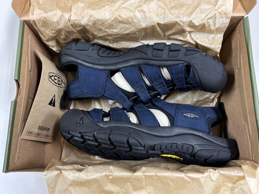 KEEN new port H2 ネイビー26.0cm 未使用新品　メンズ