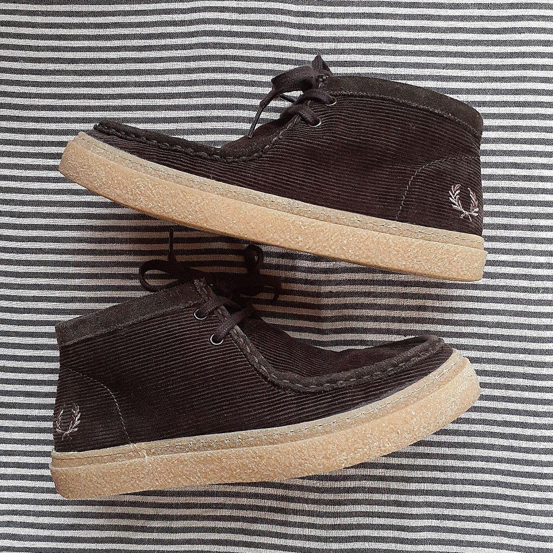FRED PERRY コーデュロイ チャッカブーツ FRED PERRY コーデュロイ チャッカブーツ
