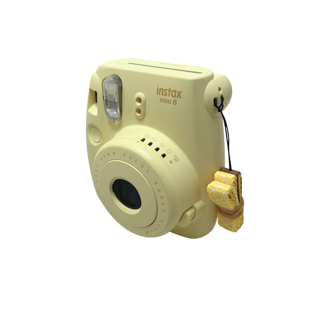 FUJI 富士フイルム INSTAX MINI8 チェキ イエロー