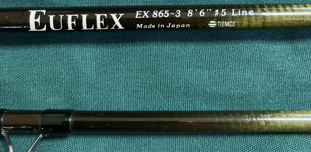 ティムコ euflex ex 865-3 フライロッド tiemco