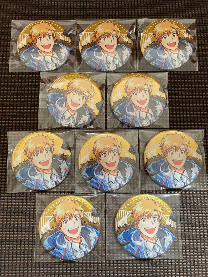 明浦路司 メダリスト展 缶バッジ メダリスト展 缶バッジ 司 メダリスト 明浦路司 マンガ展 Blu