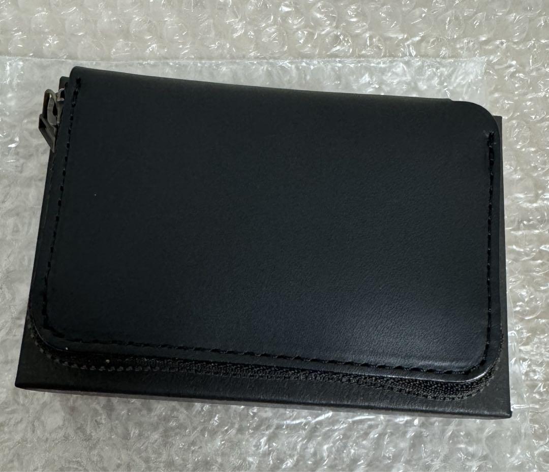m+ エムピウ コンパクト財布 サイフ ゾンゾ ブラック zonzo