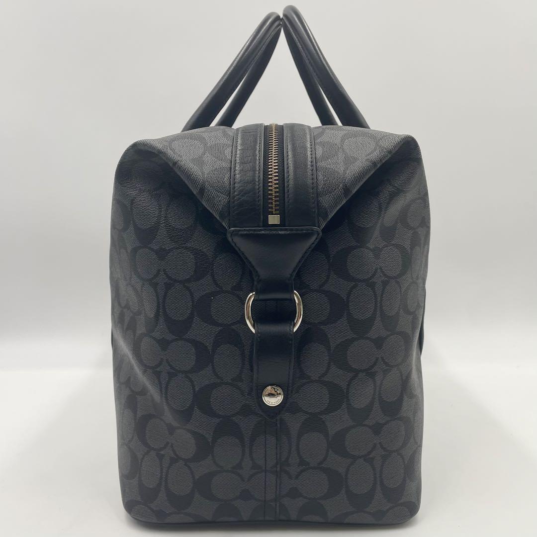 【１着でも送料無料】 コーチ COACH ボストンバッグ 旅行カバン PVC シグネチャー バッグ