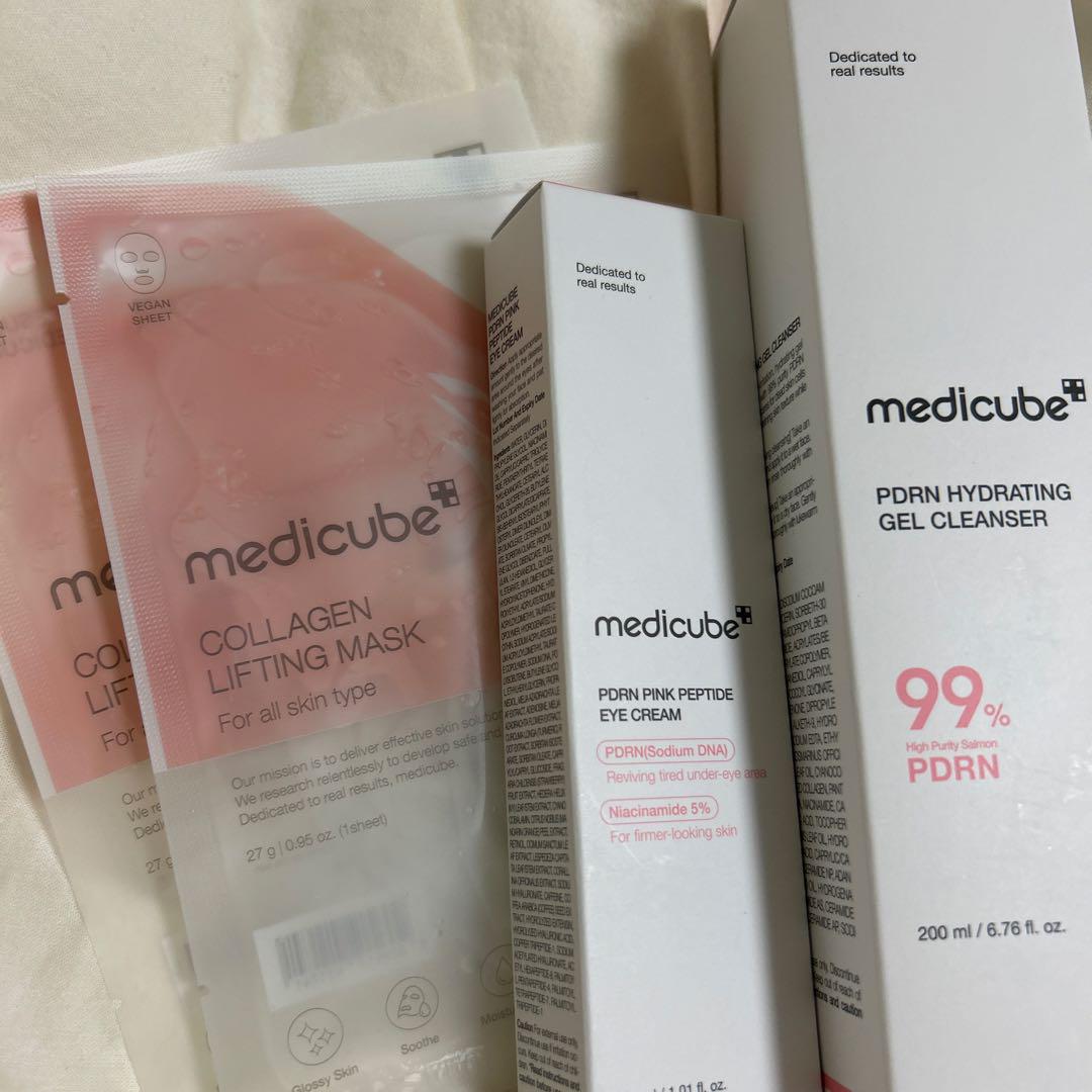 medicube PDRN 99 スキンケアセット 楽天市場】【公式正品】デイリー3点 セット（メディキューブ
