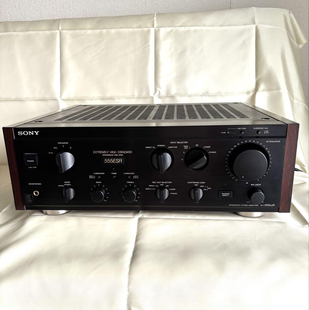 SONY TA-555ESR プリメインアンプ