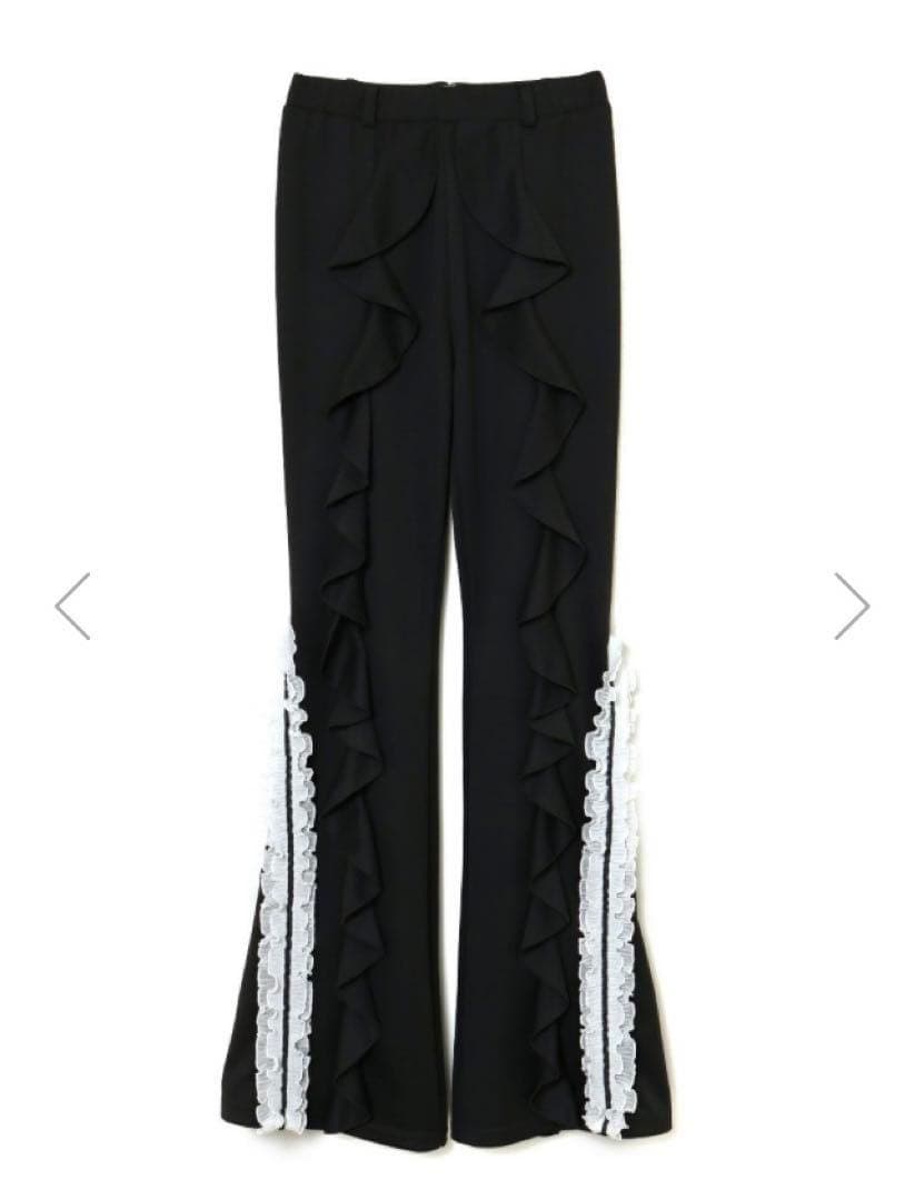 melt the lady♡ruffle flare pants melt the lady♡ruffle flare pants