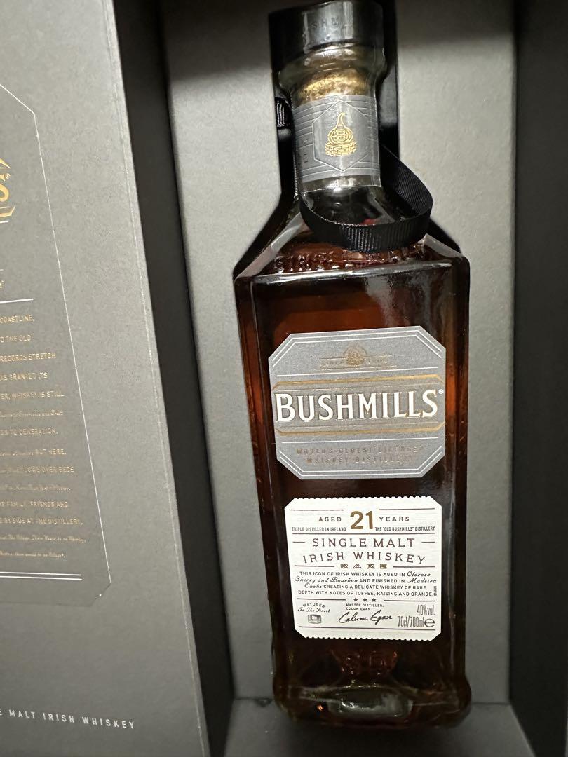 BUSHMILLS 21年 シングルモルトウイスキー ブッシュミルズ シングルモルト 21年 アイリッシュウイスキー 40