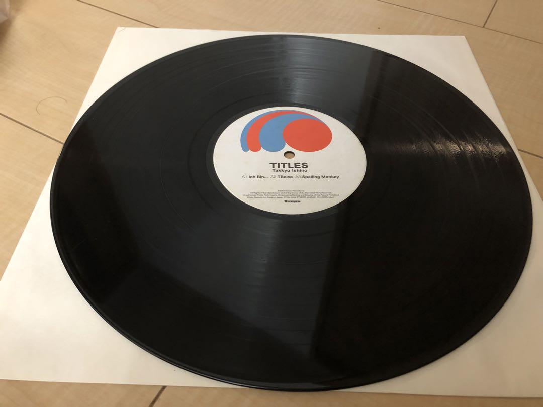 TITLES / TAKKYU ISHINO 石野卓球2LP レコード レコード takkyu ishino titles 2LP