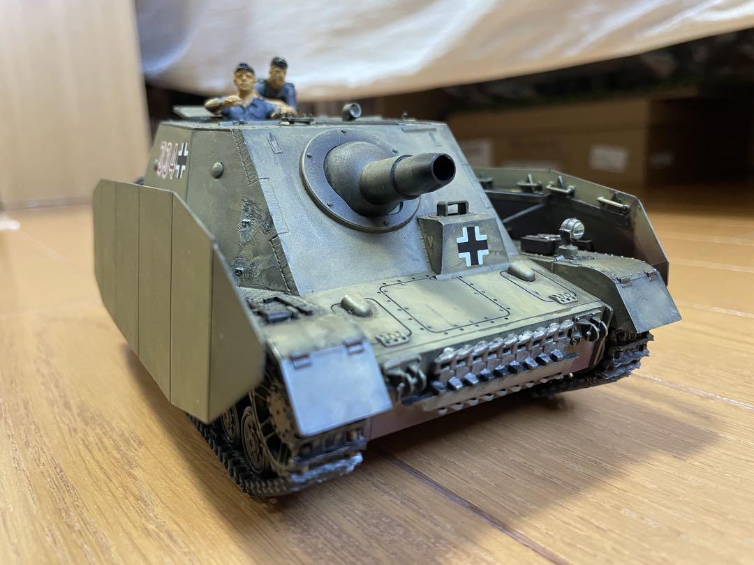専用 タミヤ1/35 ブルムベア ドイツ軍重突撃砲 戦車プラモデル完成品