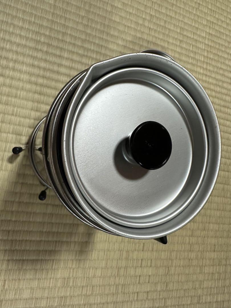 【匿名発送】大木製作所 アルポット 使用済み 中古品 アウトドアに♪