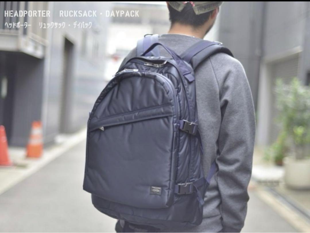 週末限定セール 新品未使用品】HEADPORTER バックパック ネイビー