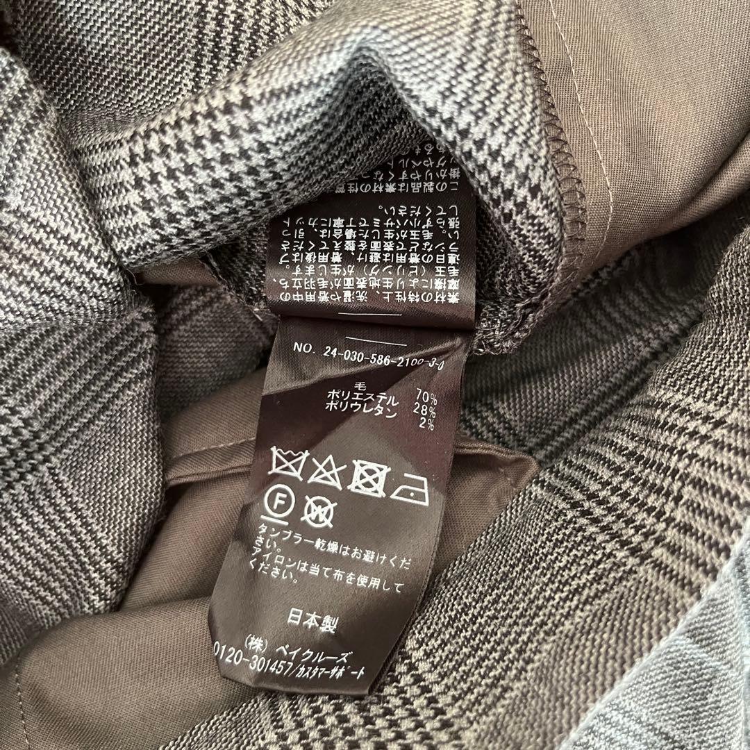 AP STUDIO サイドラインチェックパンツ 24AW 近年モデル 40 AP STUDIO サイドラインチェックパンツ 24AW 近年モデル 40