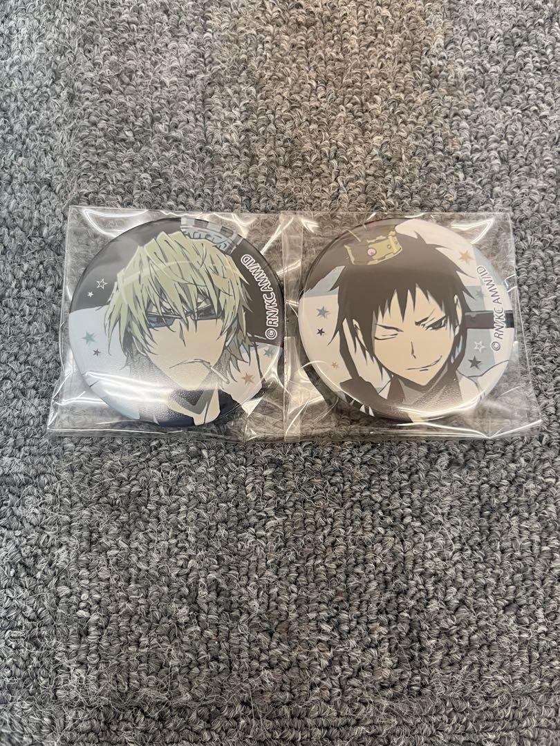 デュラララ 折原臨也 15点 缶バッジ チェス盤 20周年記念 グッズ-バッチ】『デュラララ!!×2』 【原作20周年記念】缶バッジ