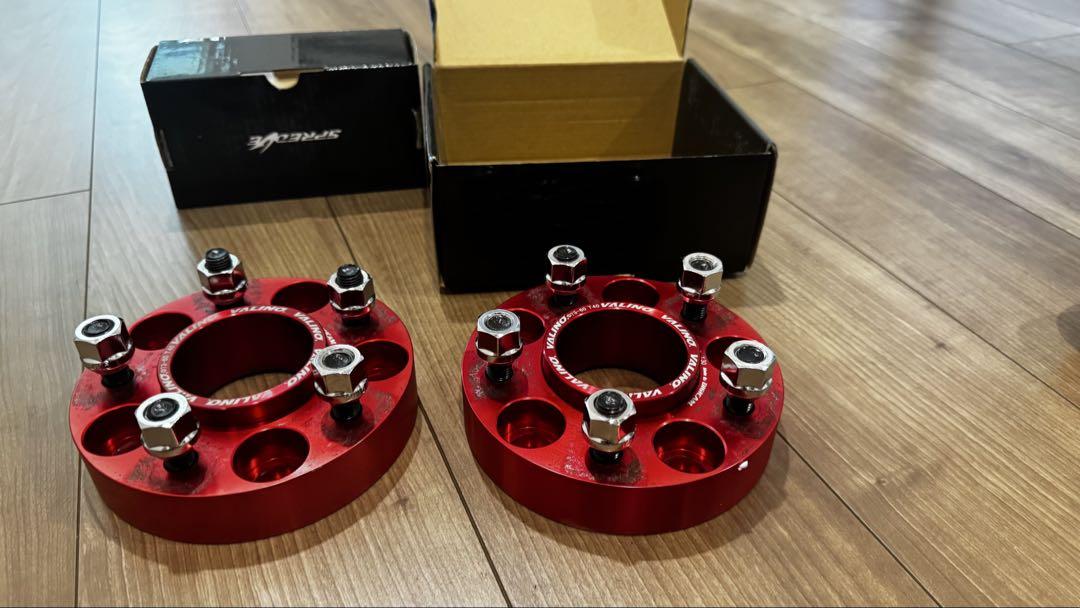 VALINO 30mmワイドトレッドスペーサー　ハブリング付きタイヤ・ホイール