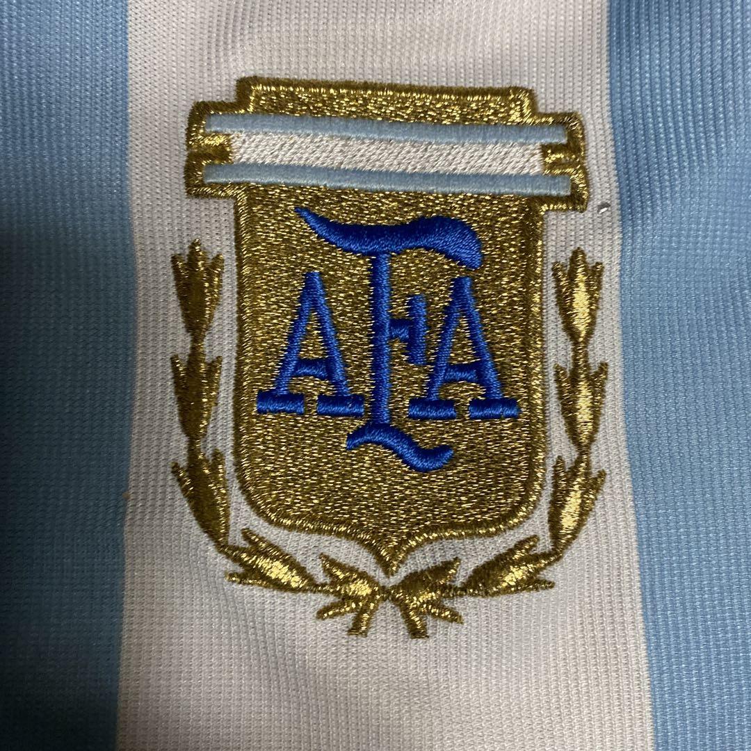 ビンテージ アルゼンチン代表 サッカー ゲームシャツ ユニフォーム