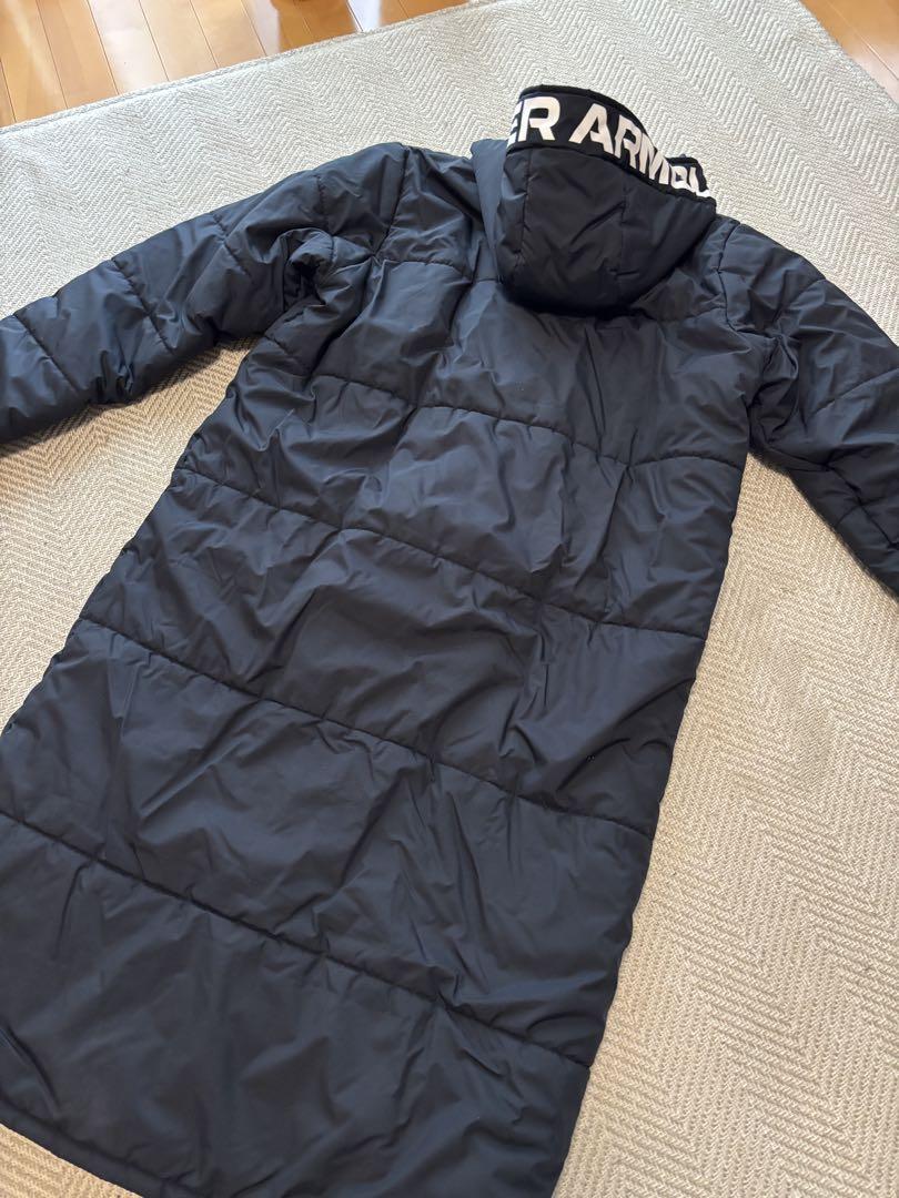Under Armour 黒 ベンチコート　XL