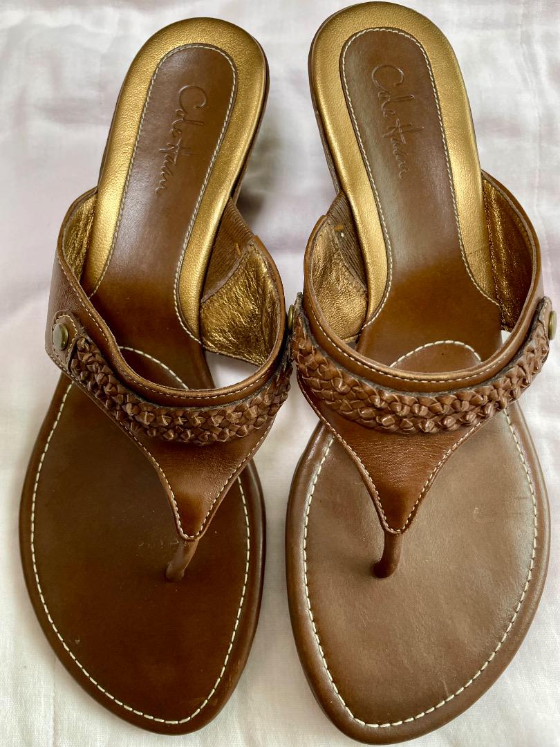 Cole Haan ブラウン トングサンダル　箱付き