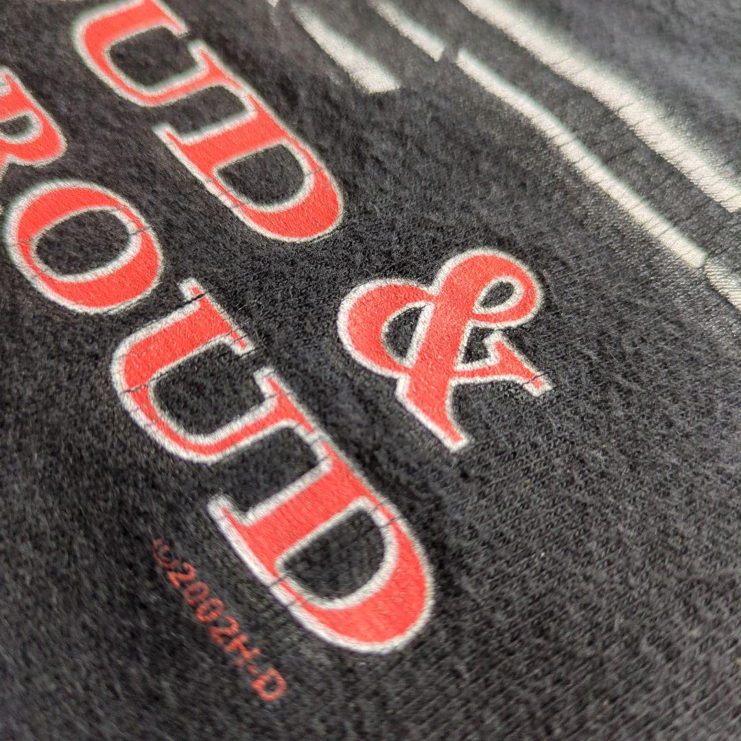 希少02年製HARLEY DAVIDSON USA製 黒 フェード Tシャツ 希少02年製HARLEY DAVIDSON USA製 黒 フェード Tシャツ