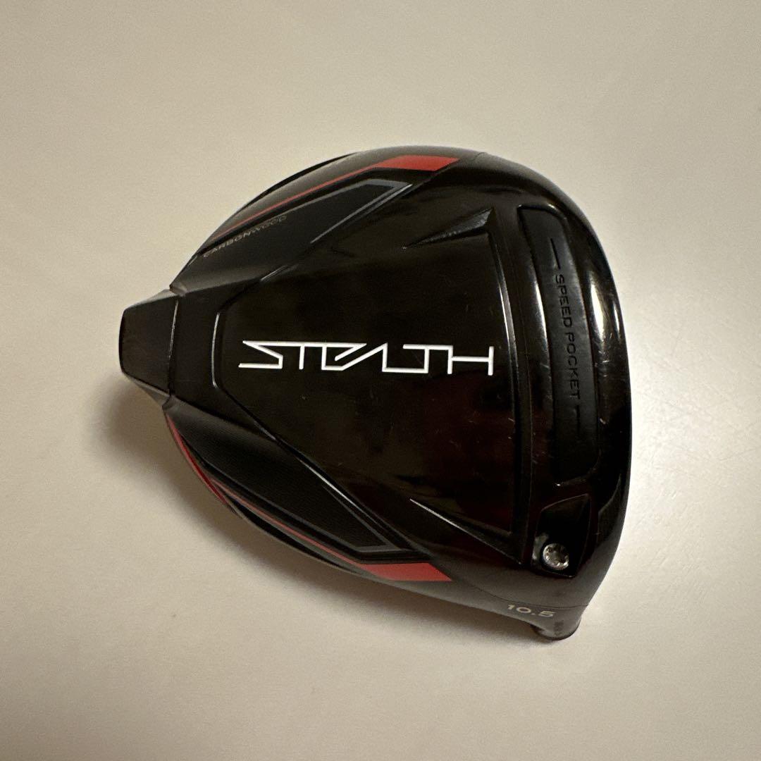 TaylorMade Stealthドライバー ヘッドカバー付き10.5° SR