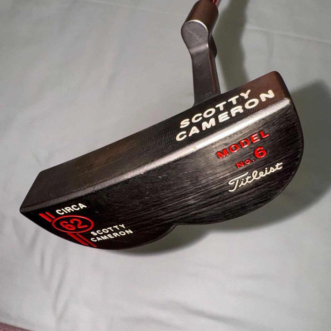 希少　貴重　スコッティキャメロン サーカ62 No.6 定番，新作登場 スコッティキャメロン CIRCA 62 No.6 サーカ62 34インチ