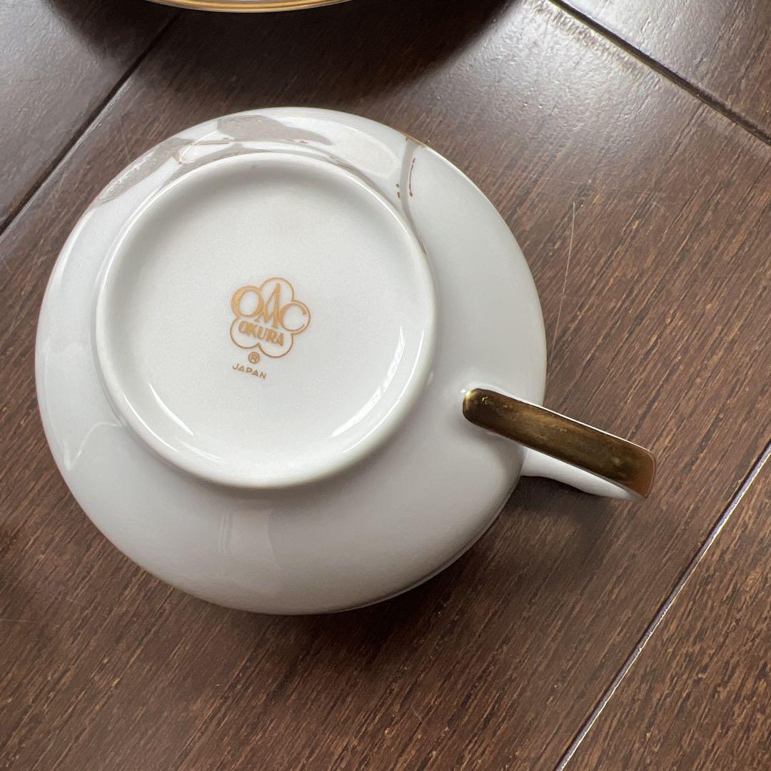 大倉陶園ティカップセット