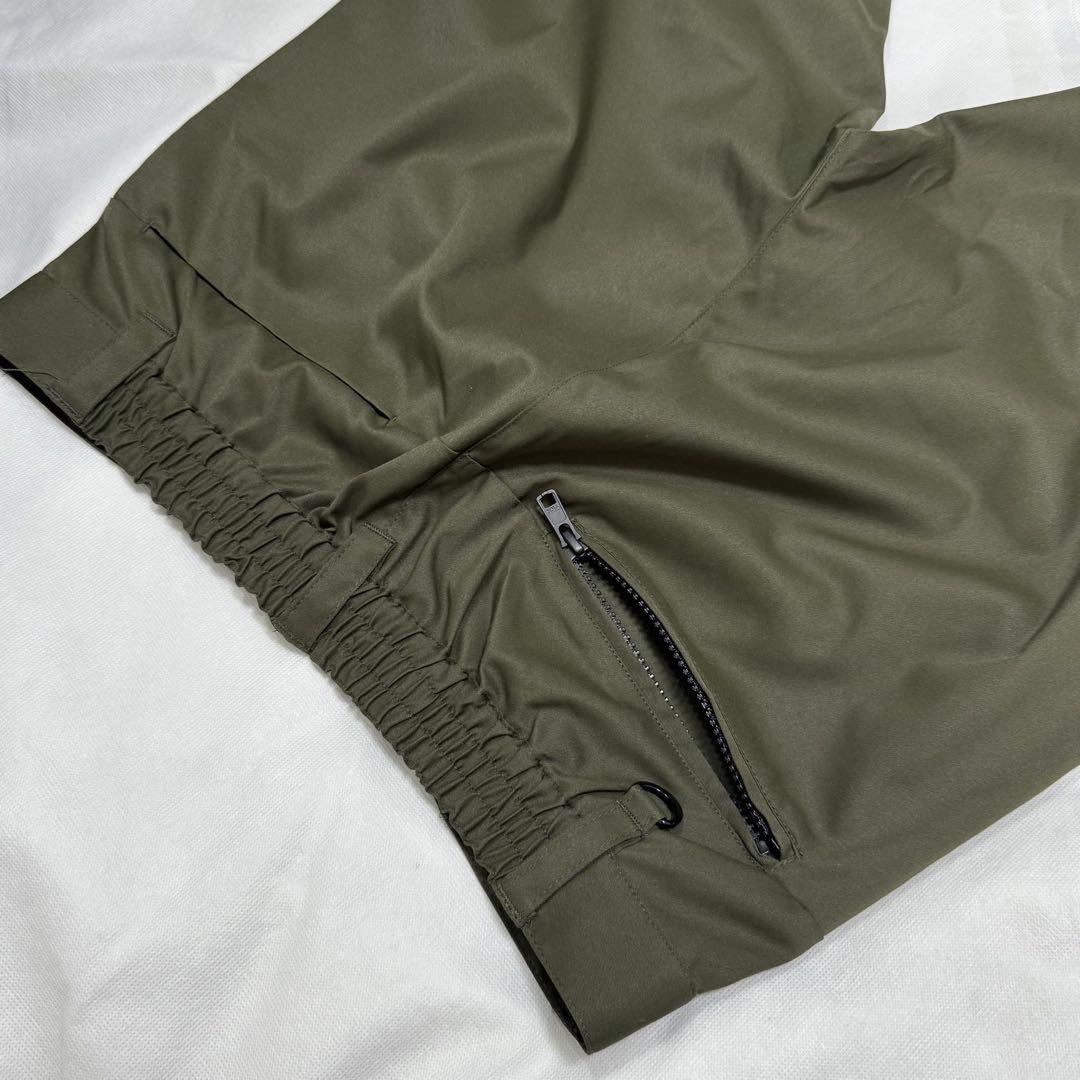新品 WWS カーキ スーツ M ジャケット パンツ タグ付 2B ジップモデル