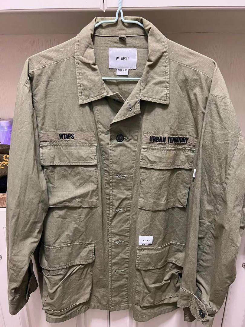 【WTAPS】ミリタリージャケット カーキグリーン アウター 工装風 西山徹