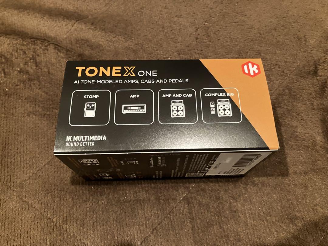【新品】IK Multimedia TONEX One【未開封】 IK Multimedia TONEX One ※数量限定特別価格プロモーション