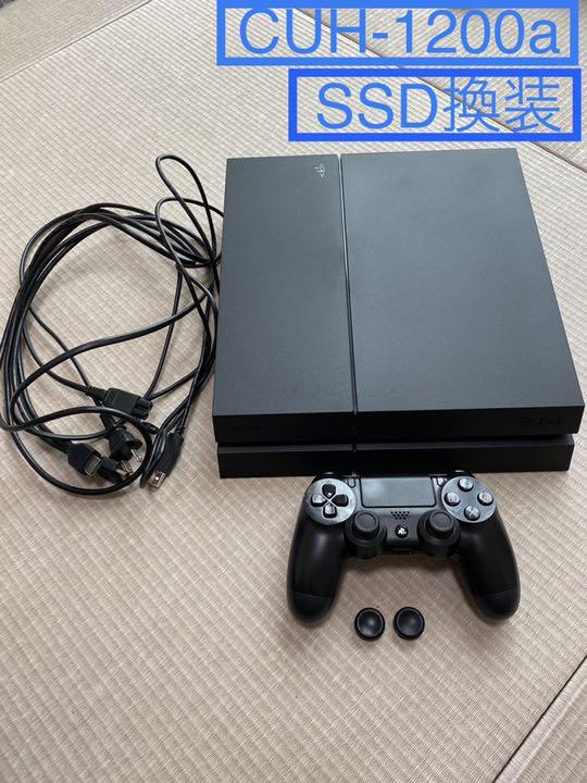 PS4本体　CUH-1200a ジェットブラック　SSD換装