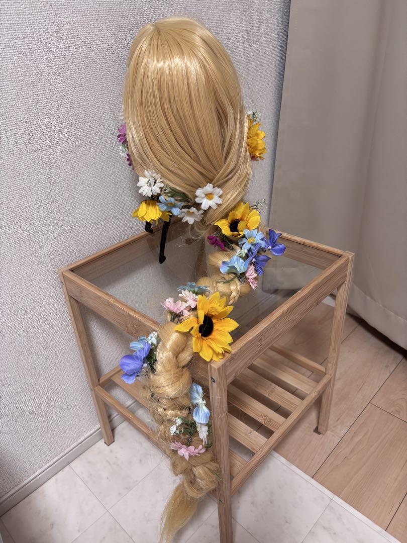 おんぷちゃんさん専用。ラプンツェル ウィッグ