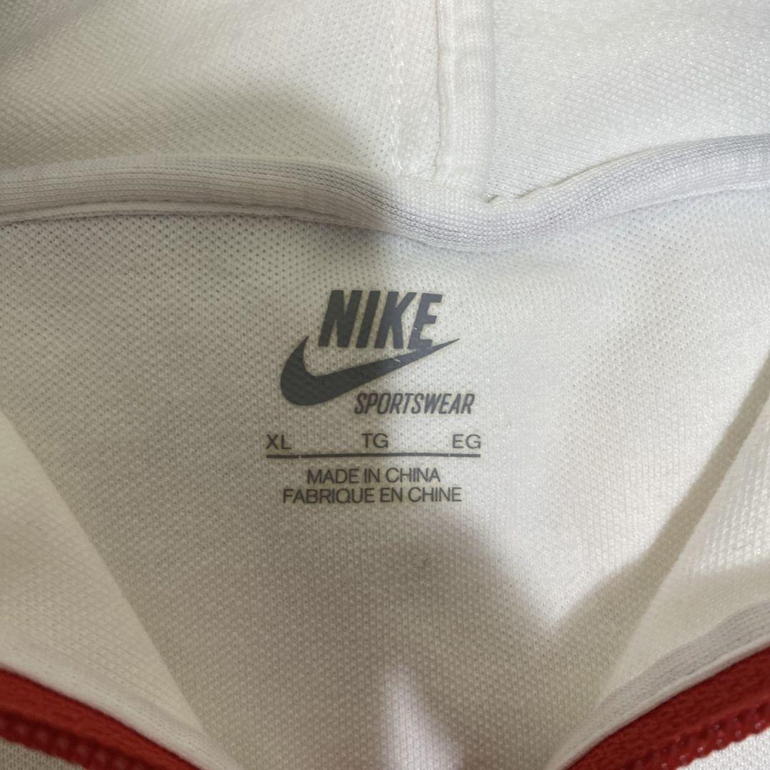NIKE ナイキ トラックジャケット ジャージ ホワイト ヴィンテージ XL