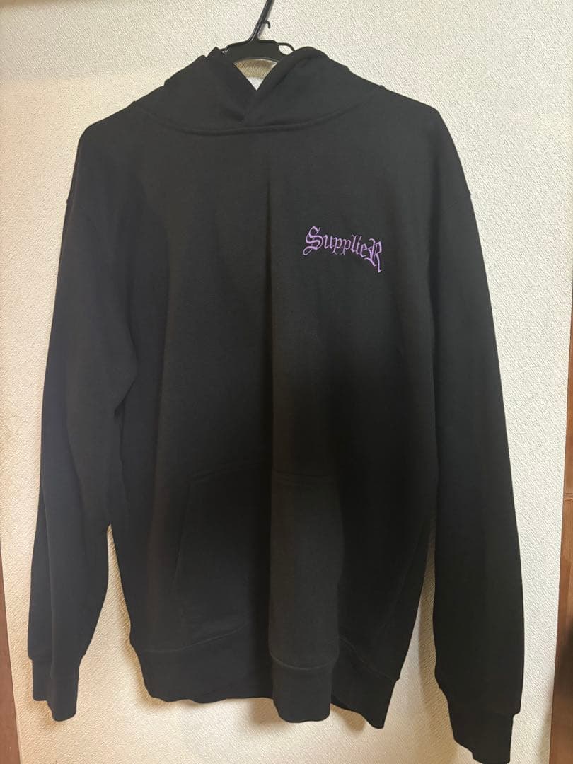 SupplierR ブラック パーカー LサイズL SUPPLIER