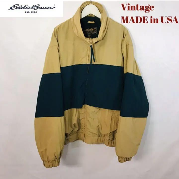 80's Eddie Bauer エディーバウアー 黒タグ ナイロンジャケット - メルカリ 80's Eddie Bauer エディーバウアー 黒タグ ナイロンジャケット - メルカリ