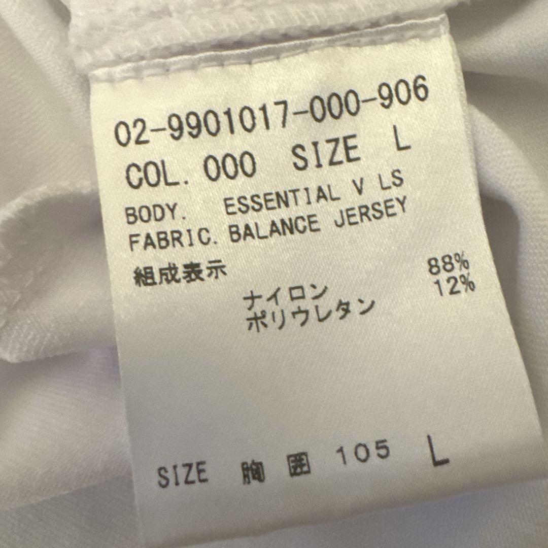 Theory セオリー メンズ 長袖 ロンティー 白 Lサイズ ホワイト 新品