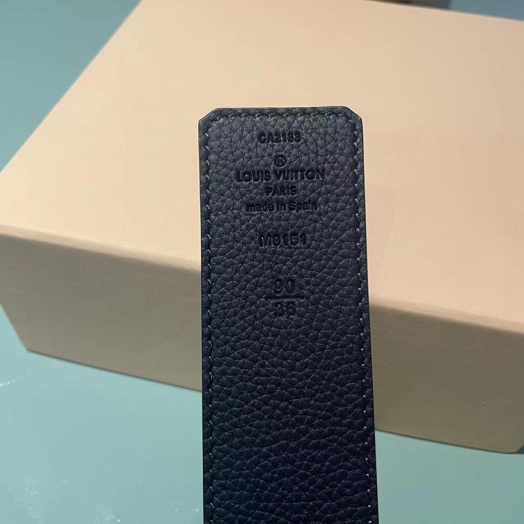 超美品　LOUISVUITTONルイヴィトンベルト モノグラム マーク 4CM