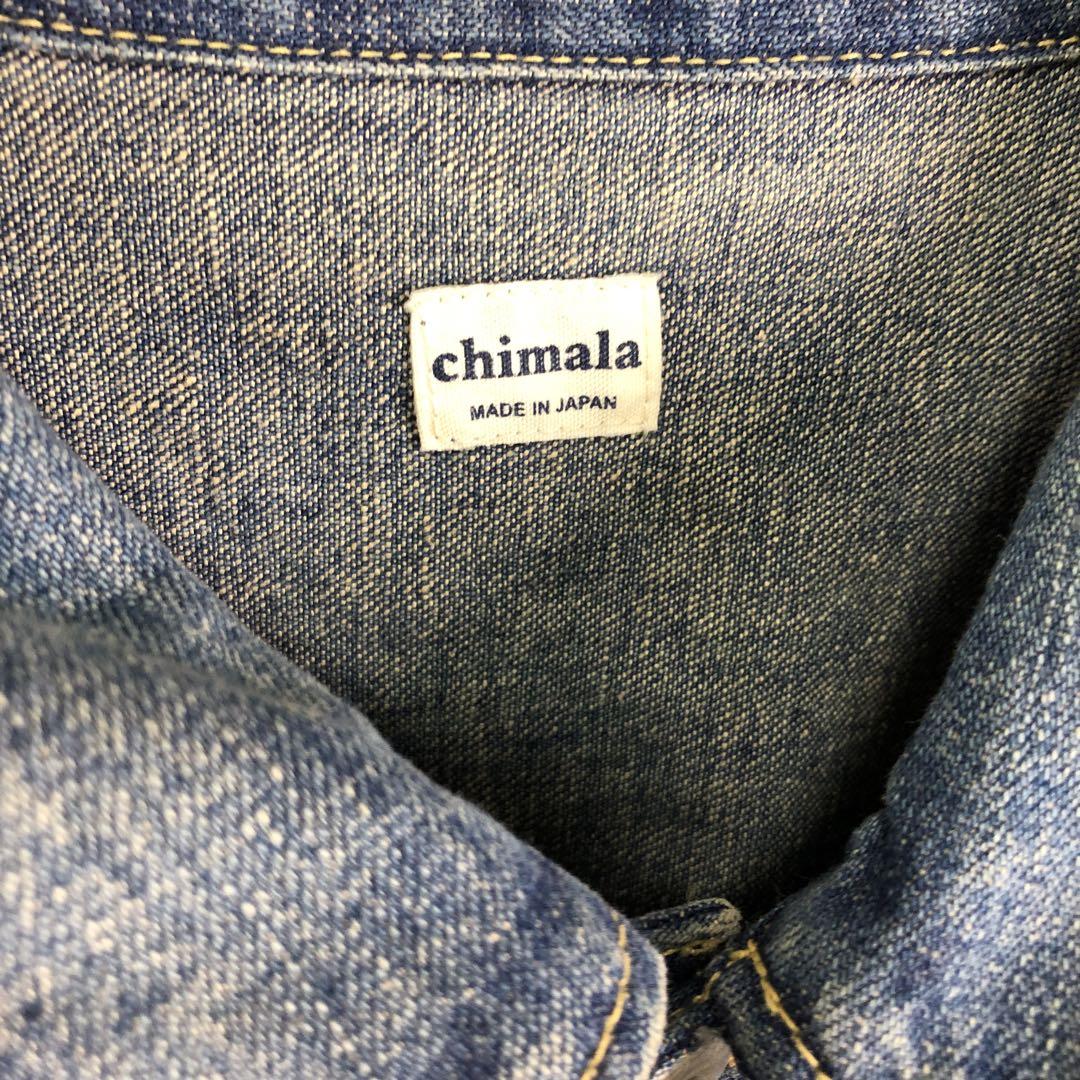 未使用品chimala 11OZ NEP DENIM SHORT JACKET - メルカリ