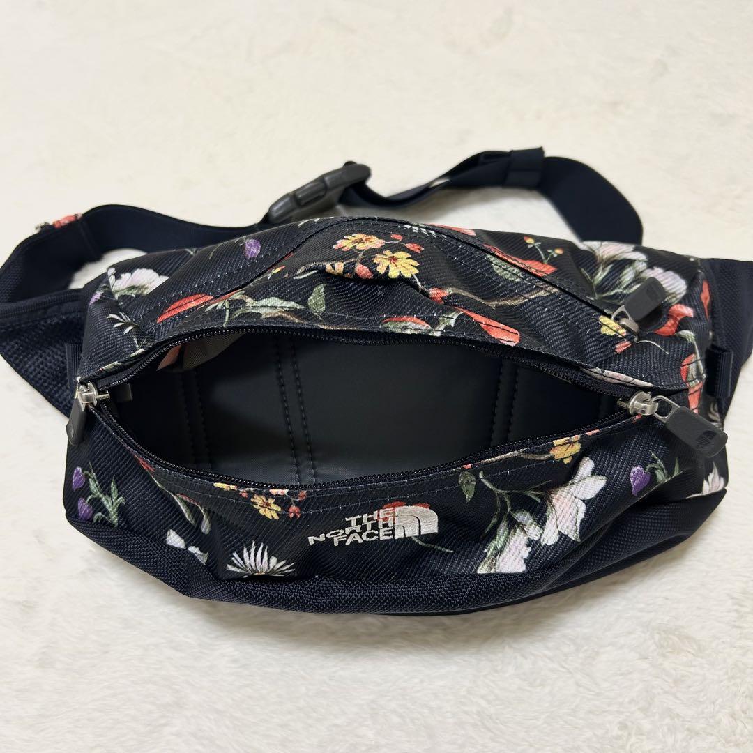 【極美品】THE NORTH FACE ボディバッグ　花柄ボタニカル柄　廃盤商品