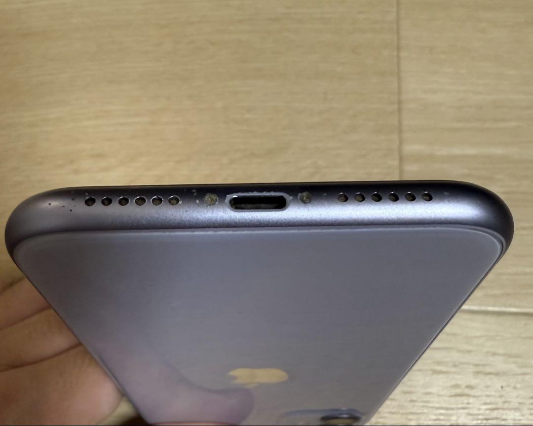 iPhone 11 128GB パープル SIMフリー　美品