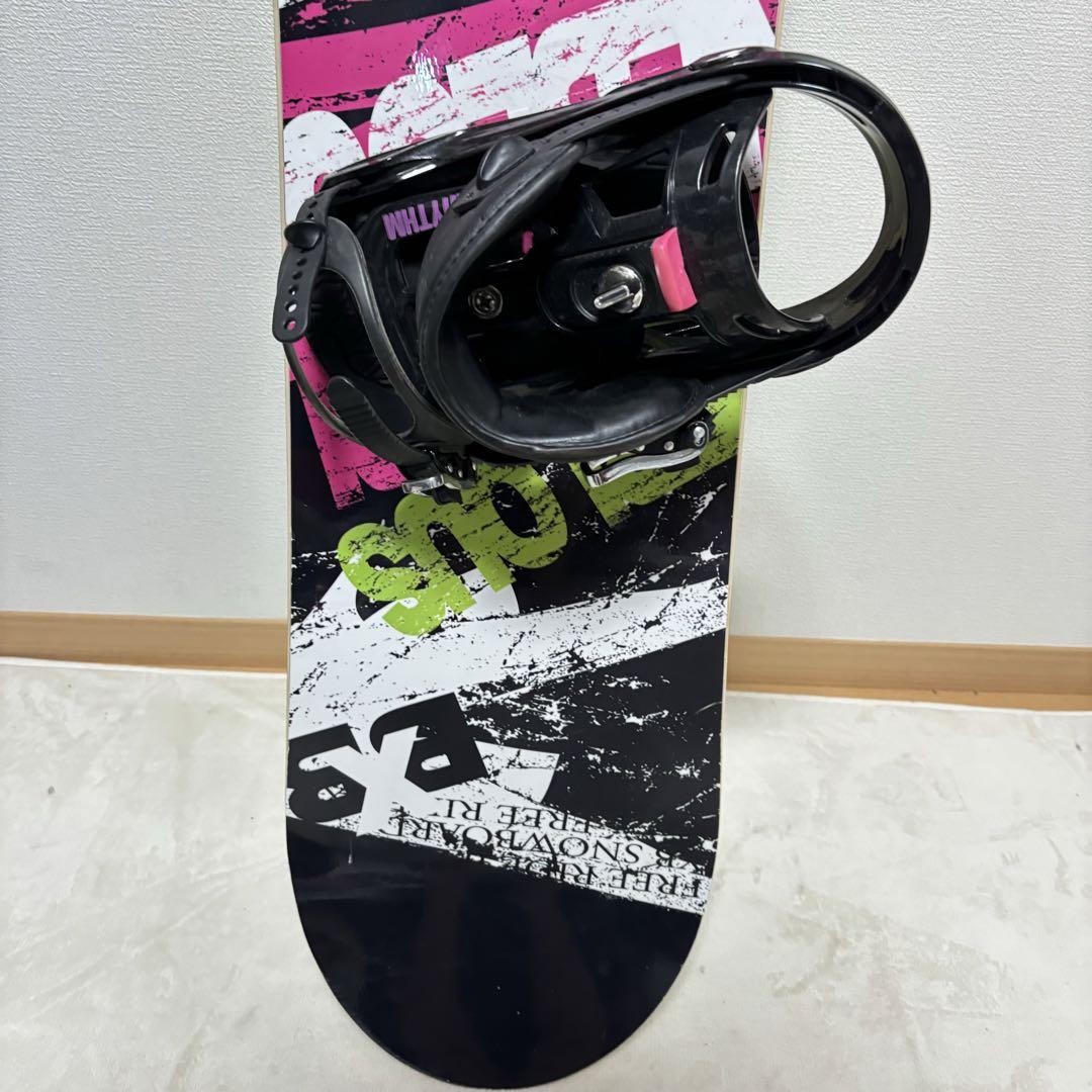 BXB スノーボード 板 155cm サロモン rhythm s ビンディング
