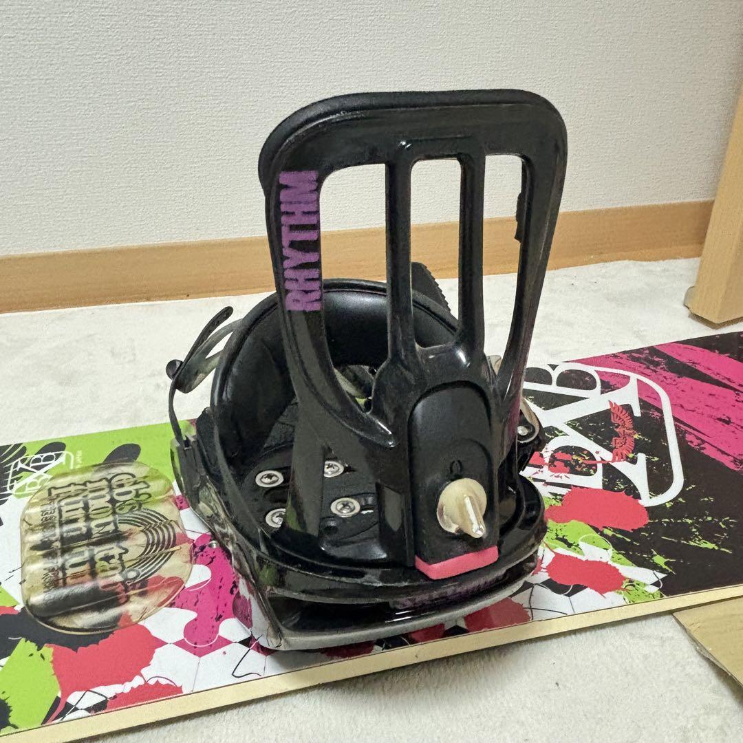 BXB スノーボード 板 155cm サロモン rhythm s ビンディング