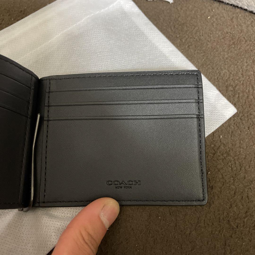 【希少】コーチ　COACH マネークリップ　二つ折り