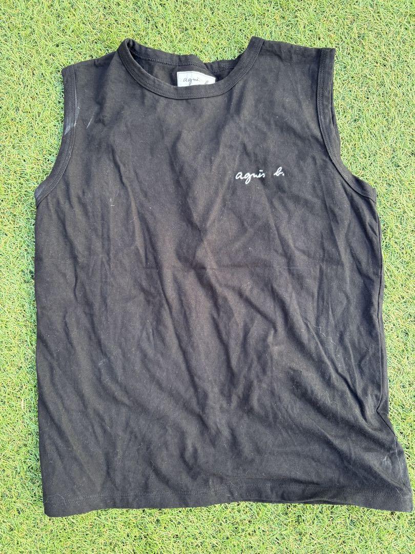 agnis b. pour ADAM ET ROPÉ ノースリーブ Tシャツ S